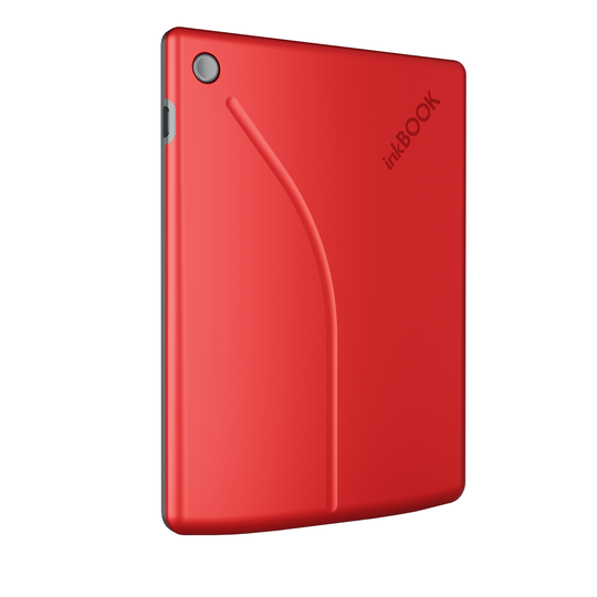 e-book reader inkbook solaris red angle